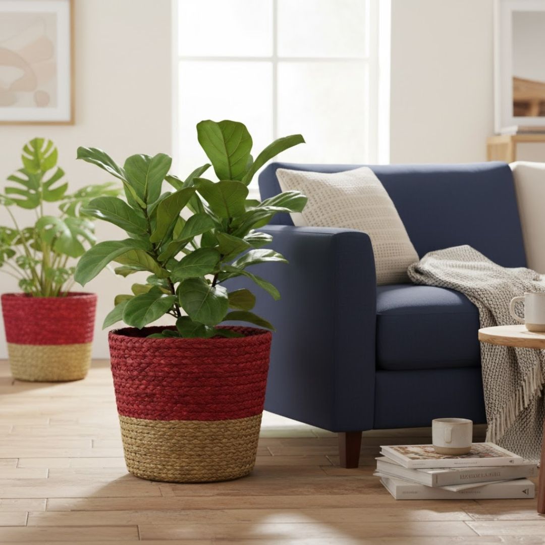 Sustainable Sabai Basket for Stylish Organization